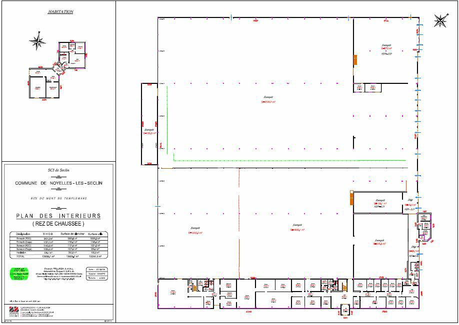 Local d'activité Noyelles-lès-Seclin 6591m² Location local d'activité Noyelles-lès-Seclin Nord OLACT2530614 12